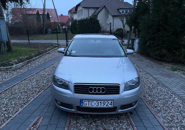 Audi A3 cena 11900 przebieg: 263452, rok produkcji 2003 z Tczew małe 277